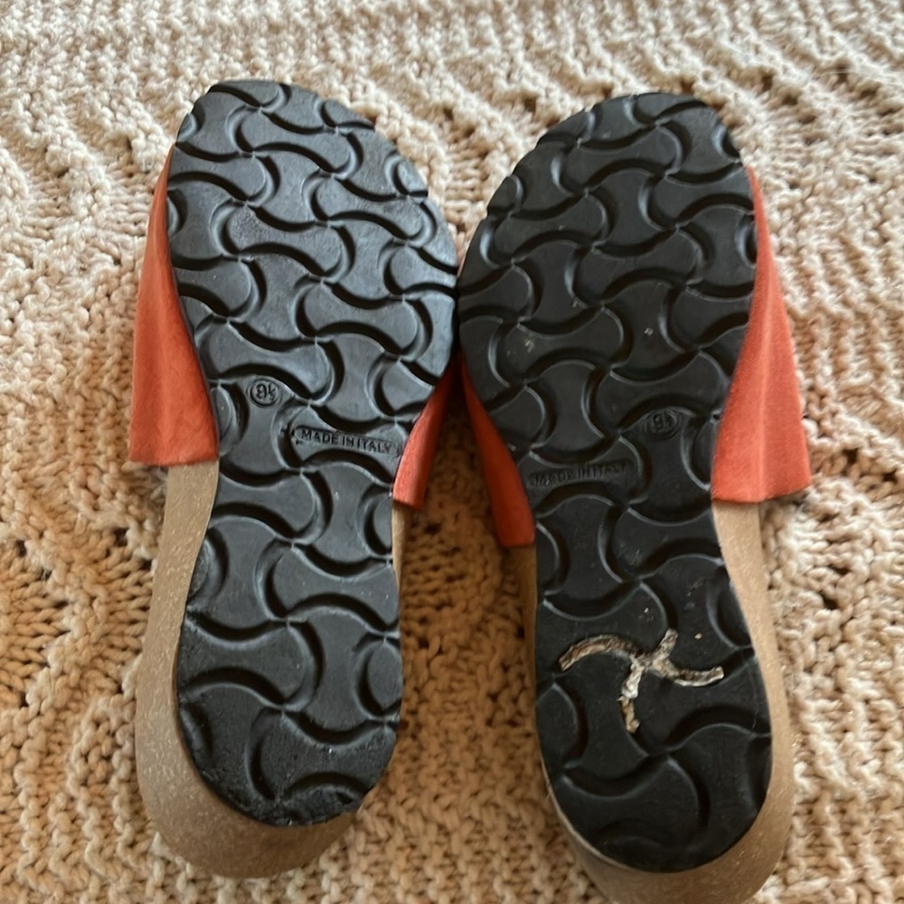 A. Giannetti suede slide sandals made in Italy size 9.5 - Picture 3 of 7